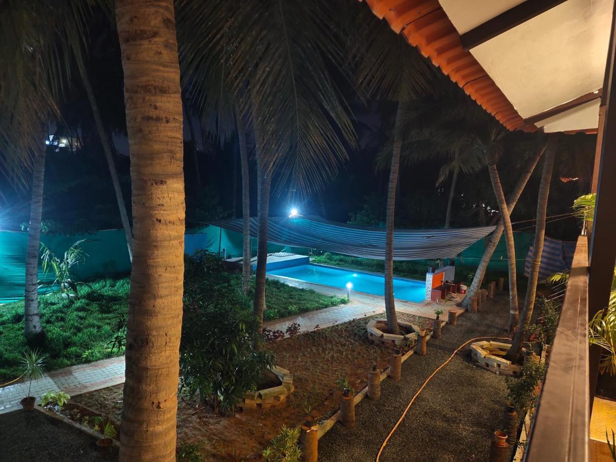 Pv Cottages - Serenity Beach Пондичерри Экстерьер фото