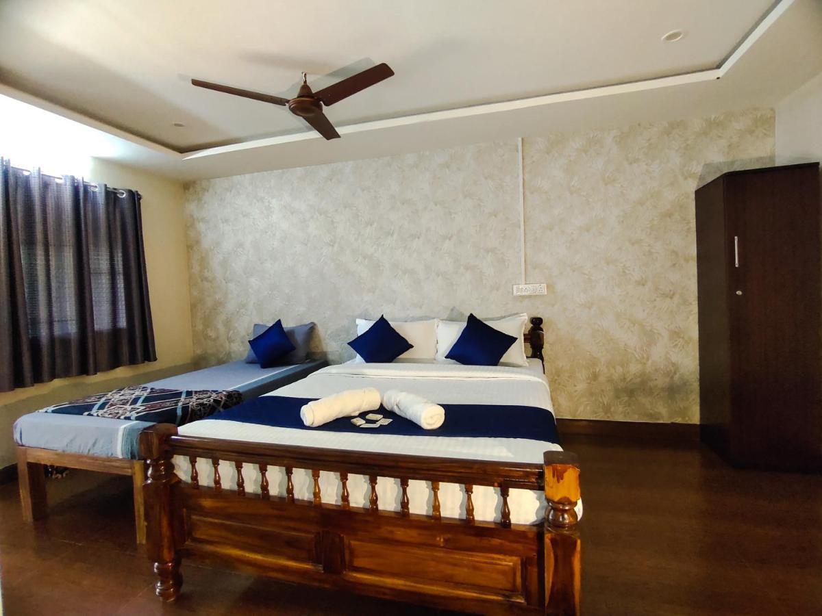 Pv Cottages - Serenity Beach Пондичерри Экстерьер фото
