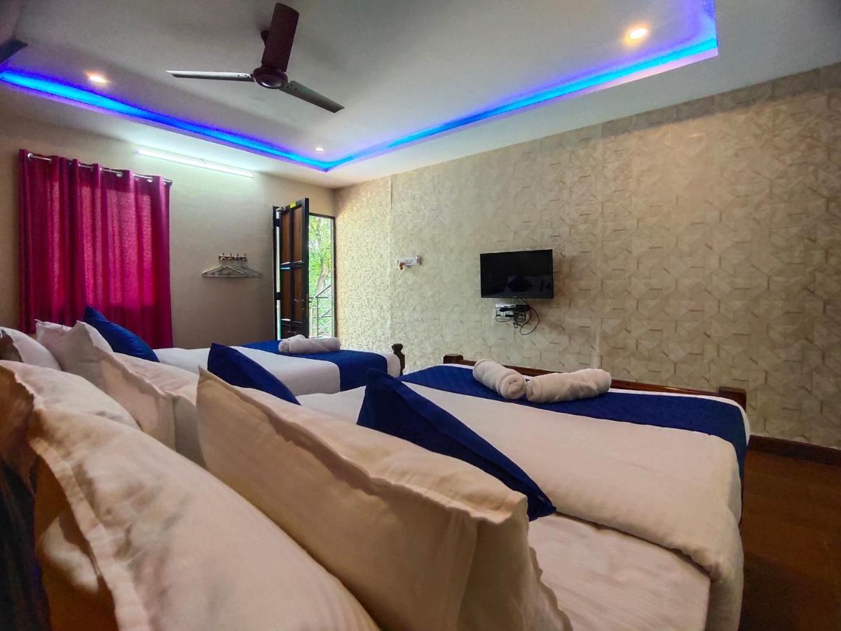 Pv Cottages - Serenity Beach Пондичерри Экстерьер фото