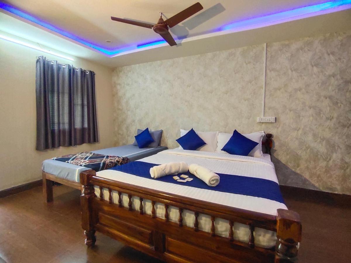 Pv Cottages - Serenity Beach Пондичерри Экстерьер фото
