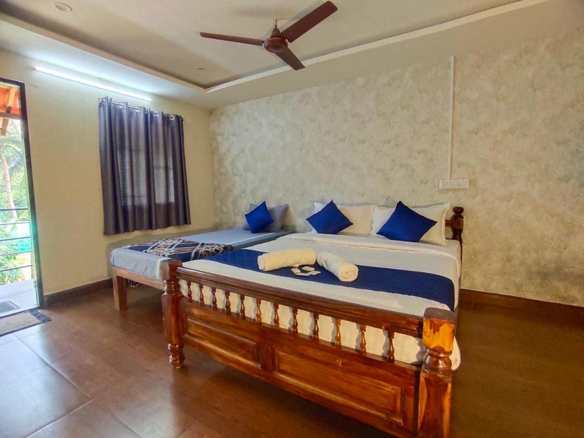 Pv Cottages - Serenity Beach Пондичерри Экстерьер фото